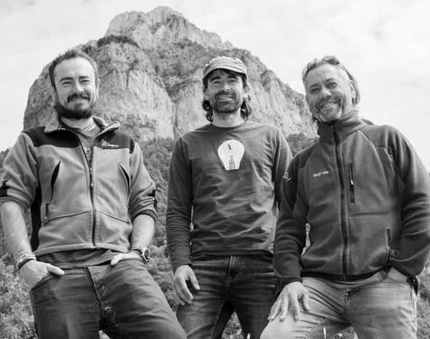 Pedro, Miguel Ángel y Julio - EcoAventura Pirineos